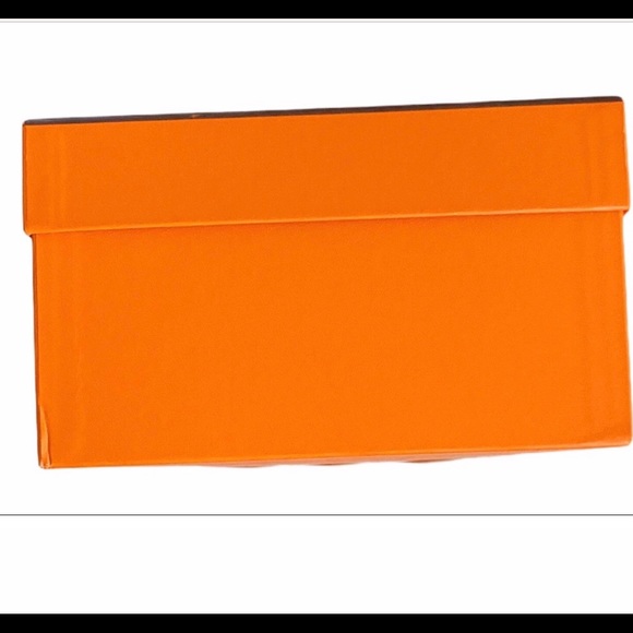 3 pc Hermes Shoes Box Gift empty Ribbon Scarf Storage Replacement Sneakers - Picture 9 of 9